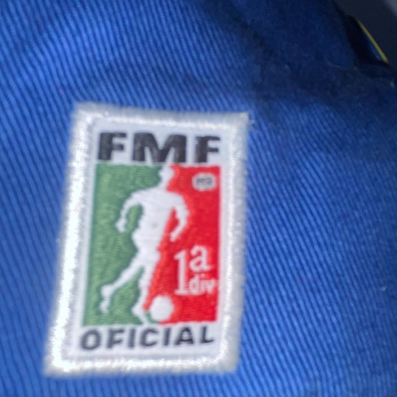 Club America Strapback Cap Hat Yellow/Navy/CA Logo soccer - Picture 4 of 13